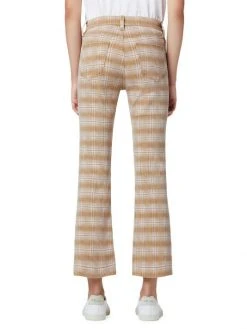 Hudson Jeans Barbara Plaid High-Waist Bootcut Jeans -Hudson Jeans best sale unnamed file 874