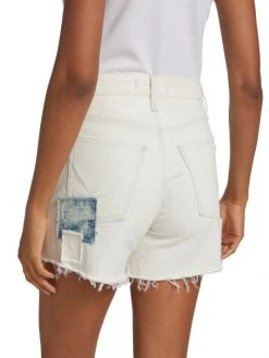 Hudson Jeans Devon High-Rise Patchwork Boyfriend Shorts 13 Hudson Jeans Devon High-Rise Patchwork Boyfriend Shorts -Hudson Jeans best sale unnamed file 890