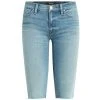 Hudson Jeans Amelia Mid-Rise Stretch Denim Knee Shorts