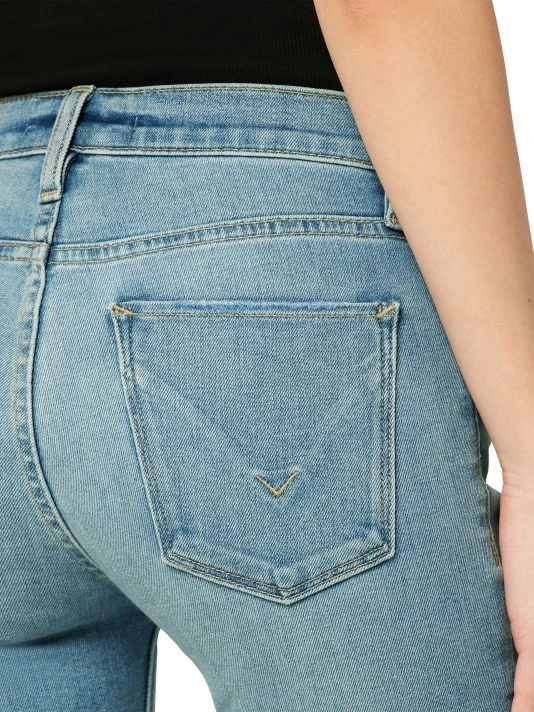 Hudson Jeans Amelia Mid-Rise Stretch Denim Knee Shorts 9 Hudson Jeans Amelia Mid-Rise Stretch Denim Knee Shorts - Image 7