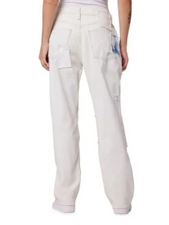 Hudson Jeans Thalia High-Rise Patchwork Stretch Straight-Leg Jeans -Hudson Jeans best sale unnamed file 941