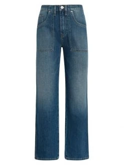 Hudson Jeans Remi Straight Fit Cropped Jeans