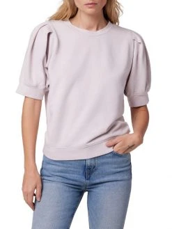 Hudson Jeans Short Puff-Sleeve Sweatshirt -Hudson Jeans best sale unnamed file 966