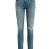Hudson Jeans Collin High-Rise Distressed Skinny Jeans