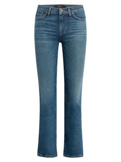Hudson Jeans Nico High-Rise Stretch Straight Ankle Jeans